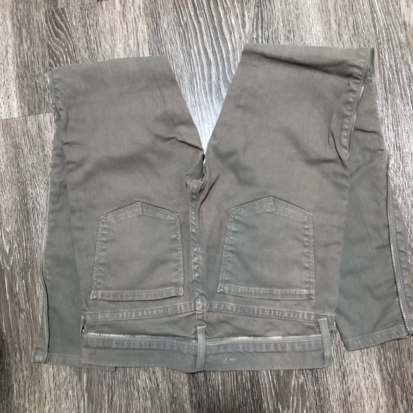 BIRD by Juicy Couture Brown Skinny Jeans with Zipper Details - Size 25 - Picture 6 of 9